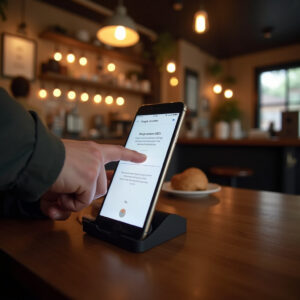google review nfc stands